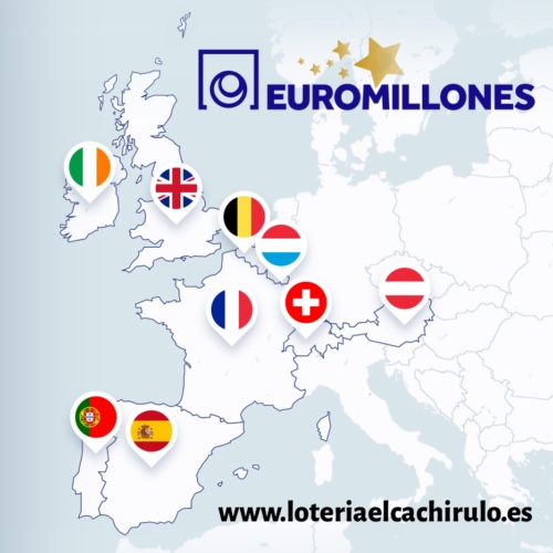 Paises que juegan al Euromillones